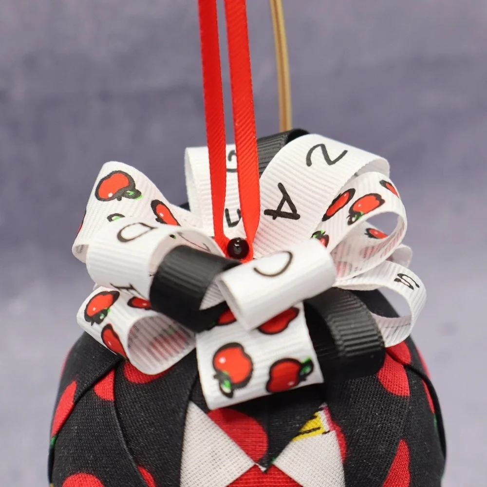 Bee School Teacher Christmas Tree Ornament 3